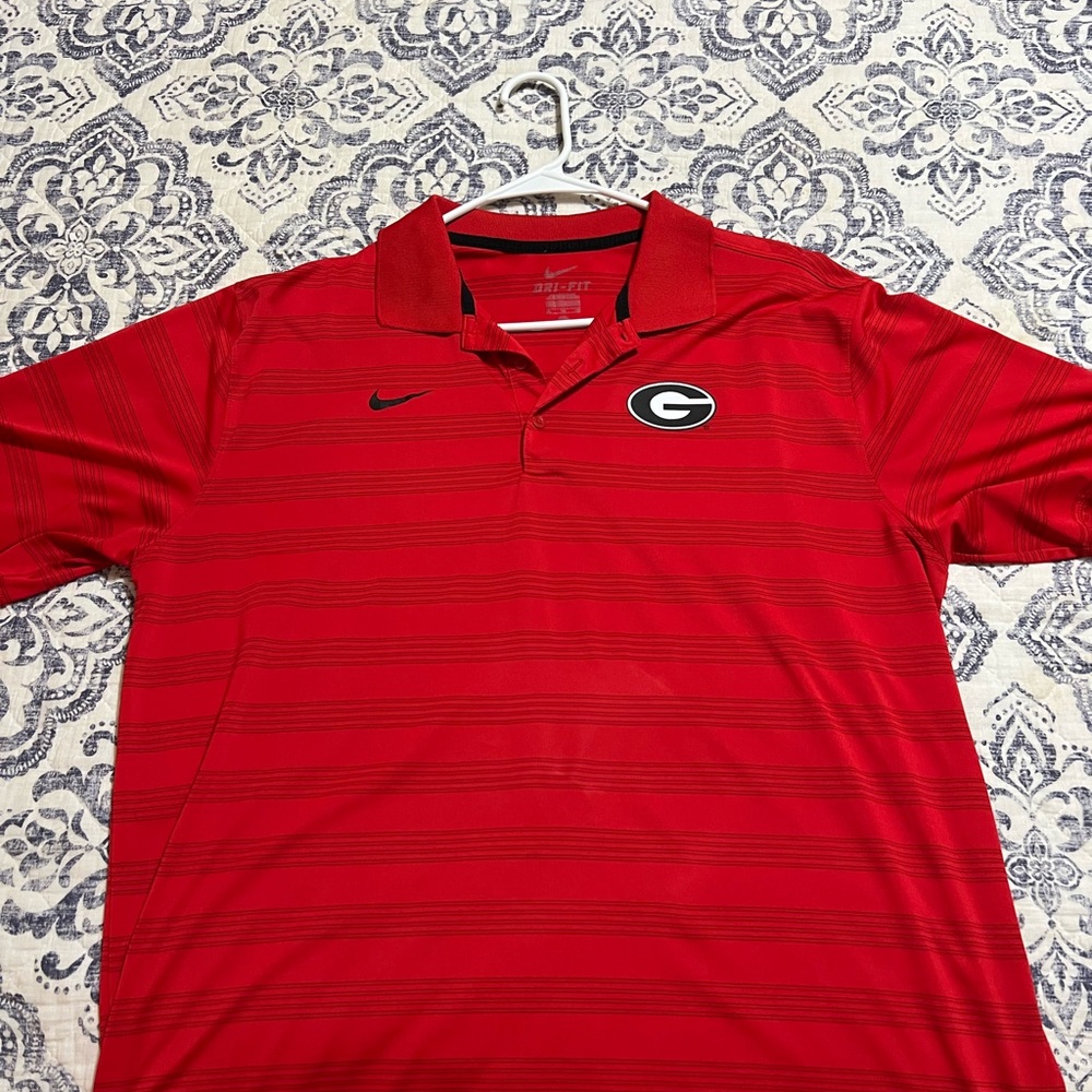 Nike DryFit “UGA” polo